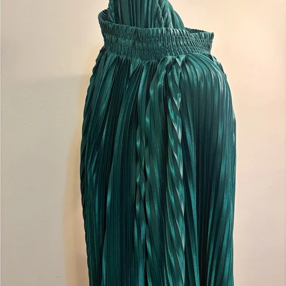 American Apparel Green Accordion Pleat Skirt - XS/S - Picture 9 of 10